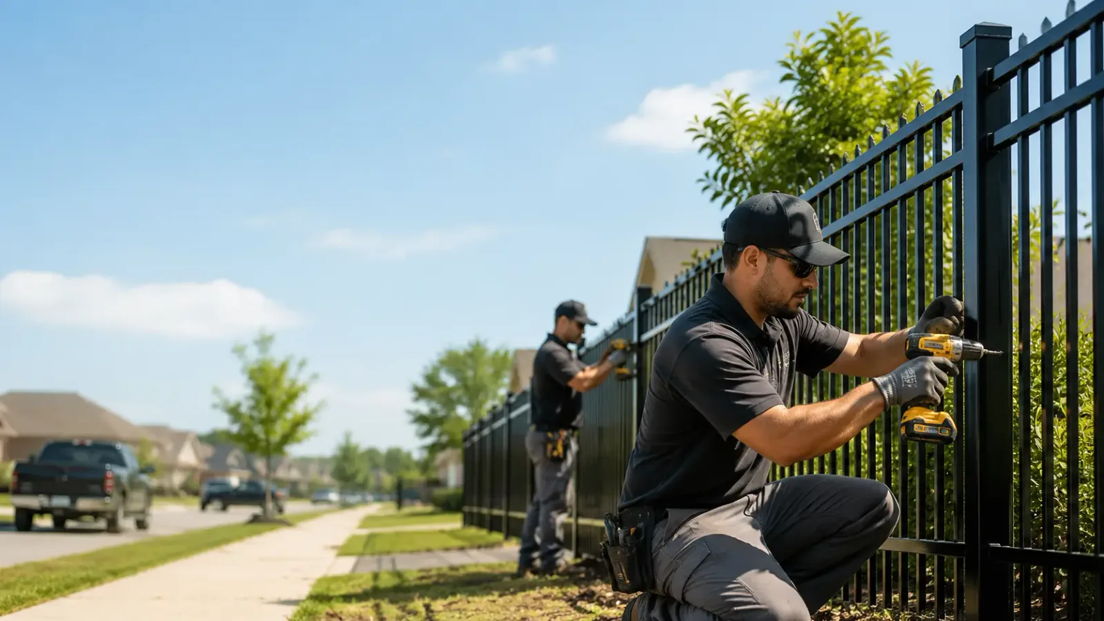 Metal Fence Installation in Jennings, LA